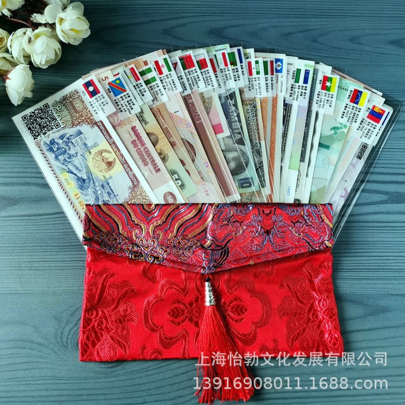 World Currency Foreign Coins 28 Country 52 foreign currency gift collection Learn real banknote banknotes 2