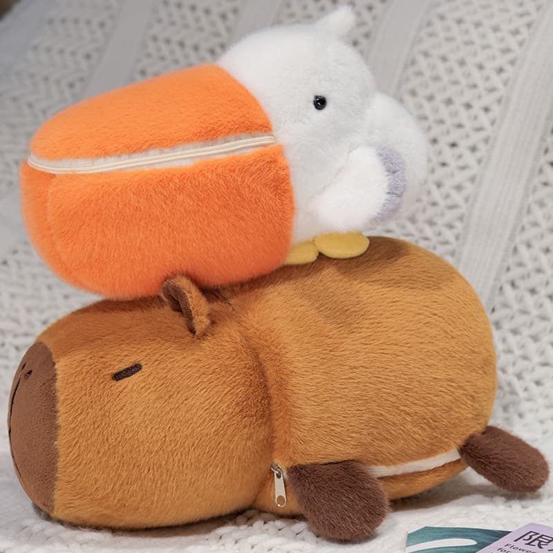 (Wholesale), double-sided funny brown plush doll 4