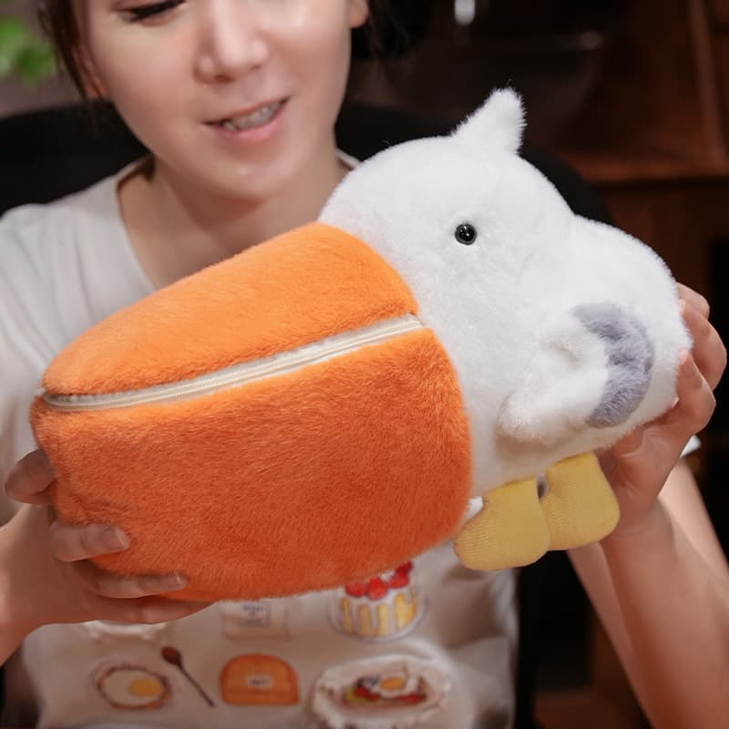 (Wholesale), double-sided funny brown plush doll 5