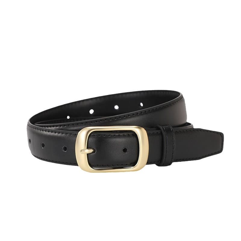 Belt, metal black jeans, women's style 5