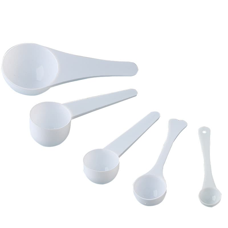 Disposable plastic pack, milk powder, measuring spoon, 1G, 3G, 5G, 10G, 15G 5