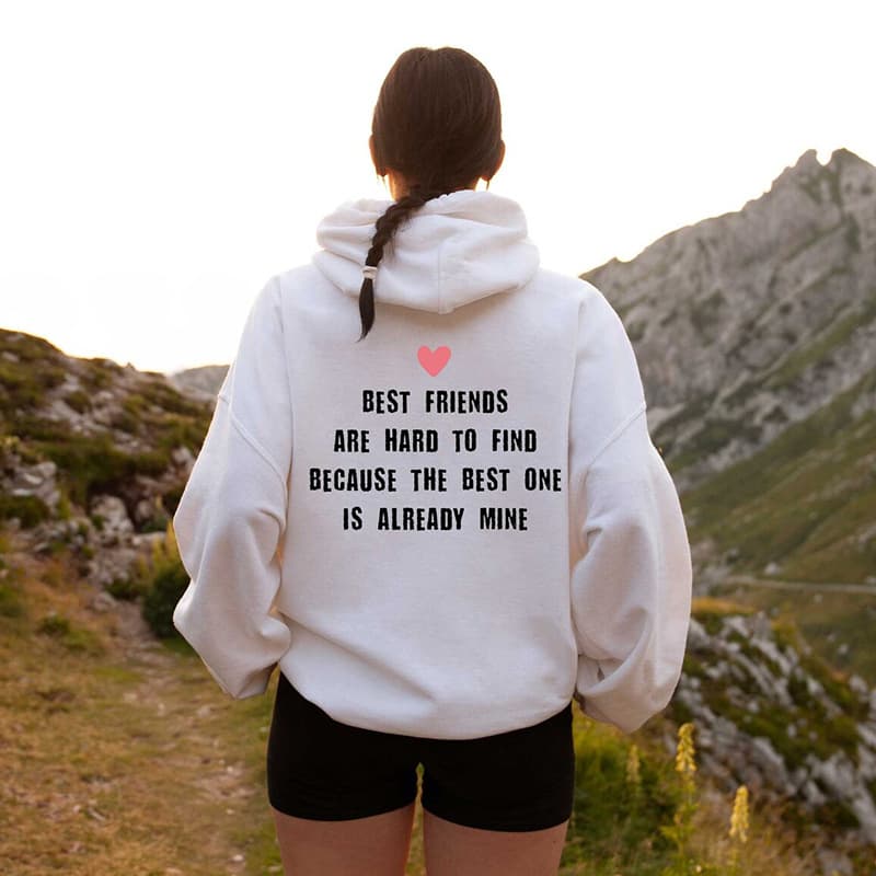 2025 is Harlow Found Funny Letter Back Print Women's Hoodie Loose Cotton Long Sleeve 4