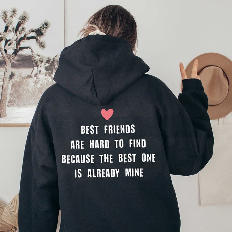 2025 is Harlow Found Funny Letter Back Print Women's Hoodie Loose Cotton Long Sleeve 5