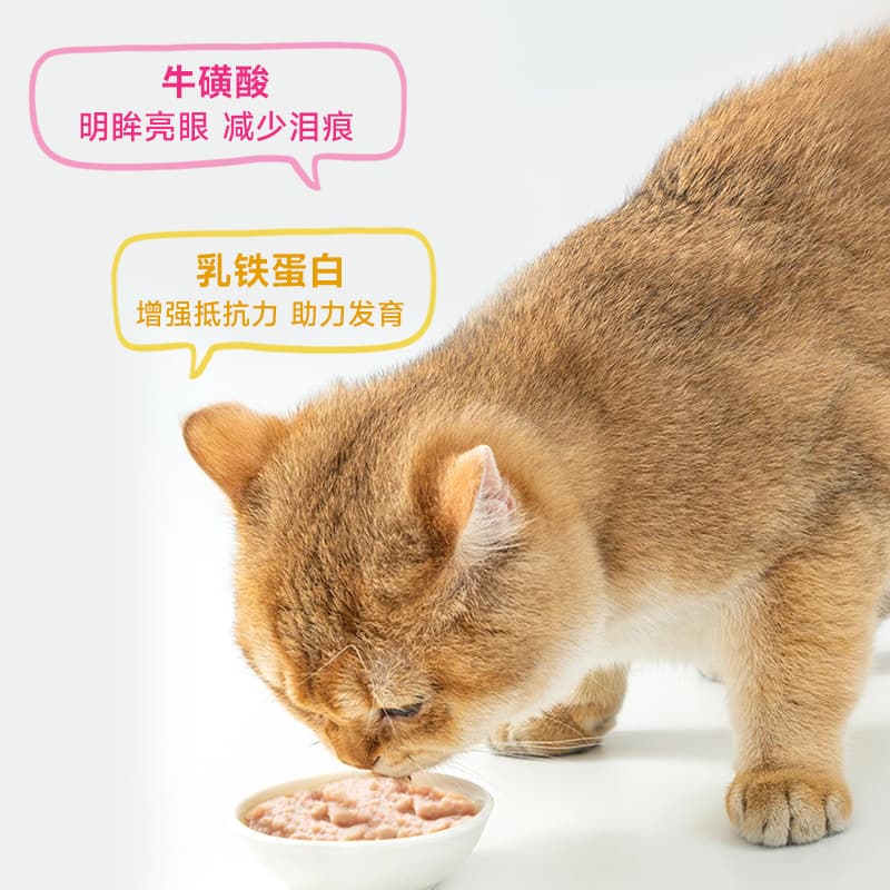 Pet Meat Sauce Packs - Moisturizing Cat Snacks Wet Food 4