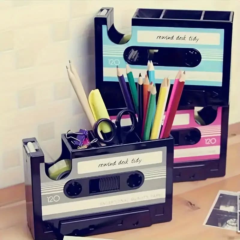 Universal pens holder, table stationery, storage box, hair band