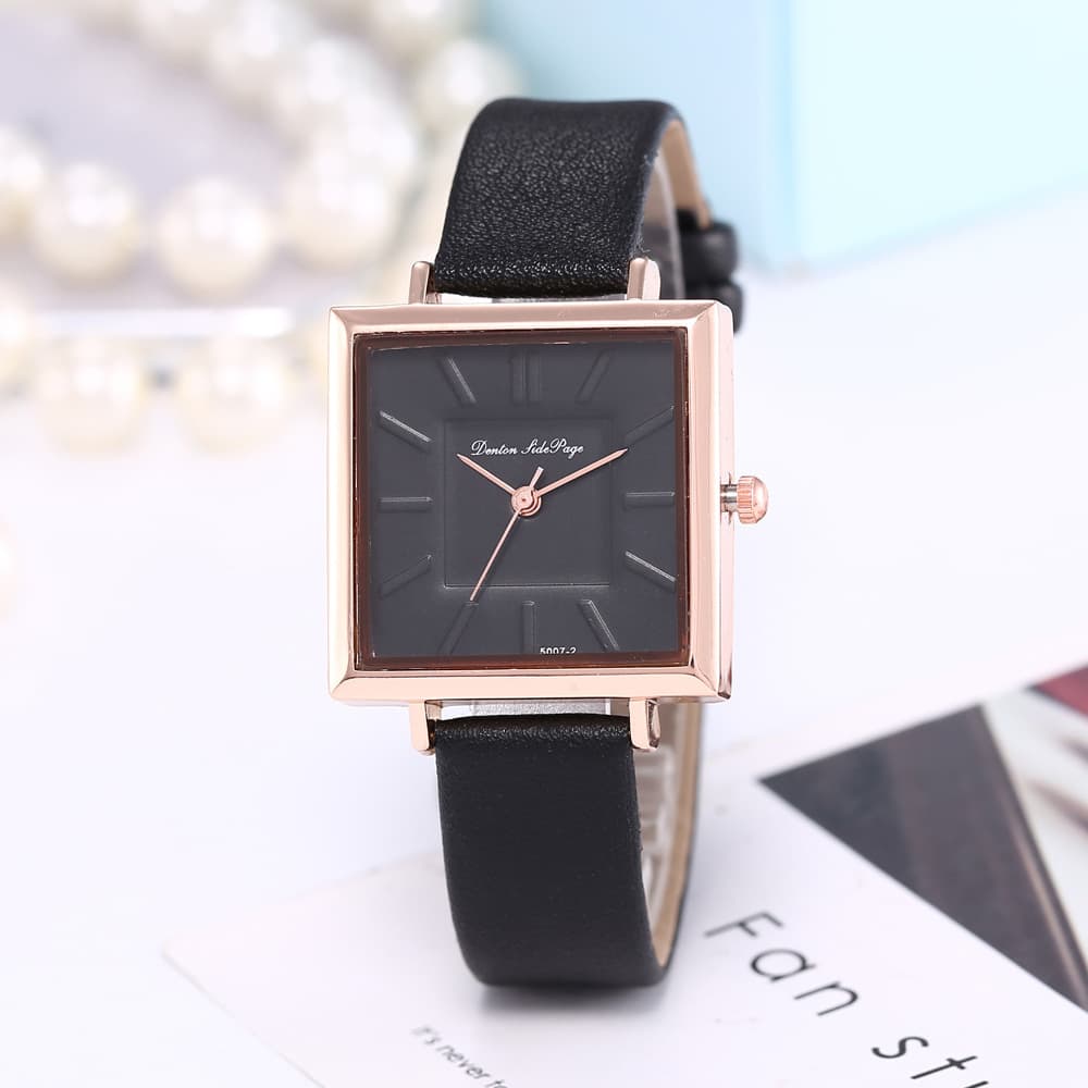 Swiss watch, square fashionable classic quartz watches 4