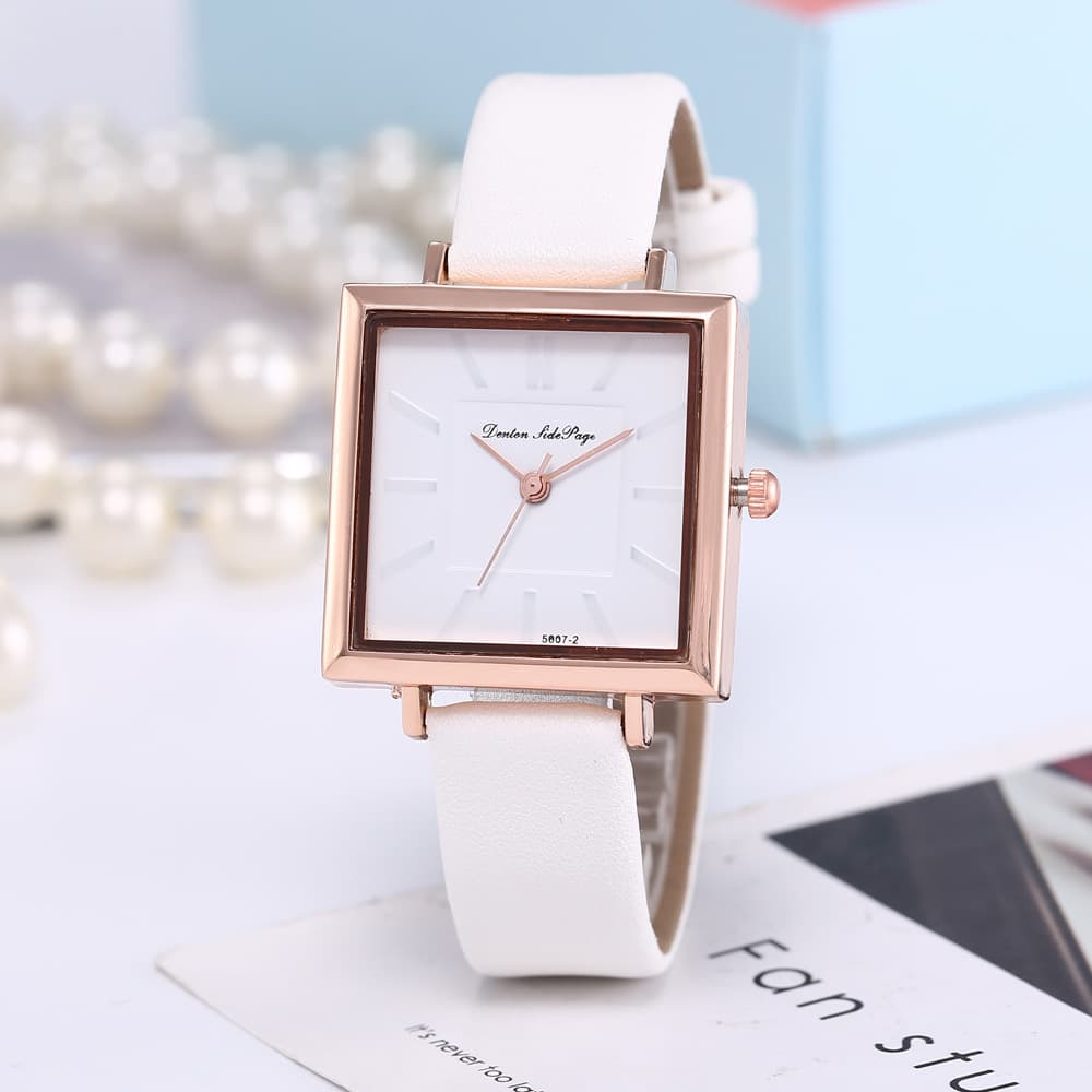 Swiss watch, square fashionable classic quartz watches
