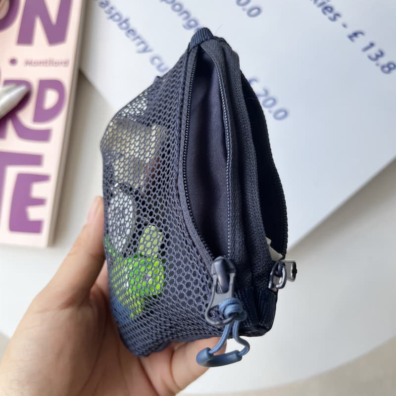 Handheld card holder with zipper, lipstick, wallet, capacious shoulder bag, headphones, small bag 2