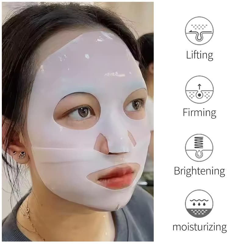 (Cross-border trading), collagen, split face mask, English 2