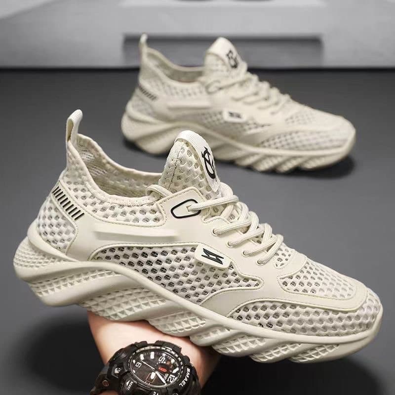 (Wholesale), thin mesh sneakers, comfortable breathable casual footwear, soft sole 2