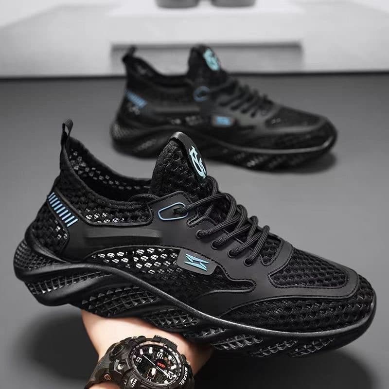 (Wholesale), thin mesh sneakers, comfortable breathable casual footwear, soft sole 3