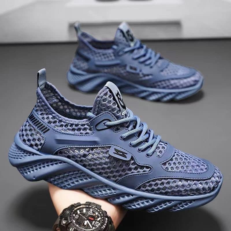 (Wholesale), thin mesh sneakers, comfortable breathable casual footwear, soft sole