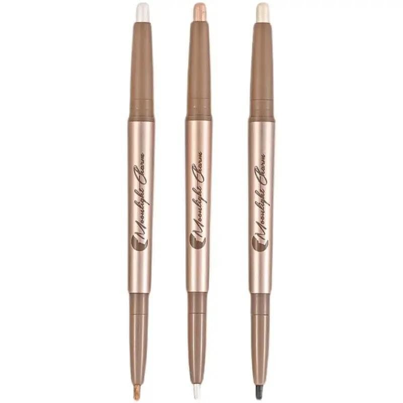 Double-Sided Eye Makeup Primer & Highlighter, Waterproof No-Smudge Eyeshadow 5