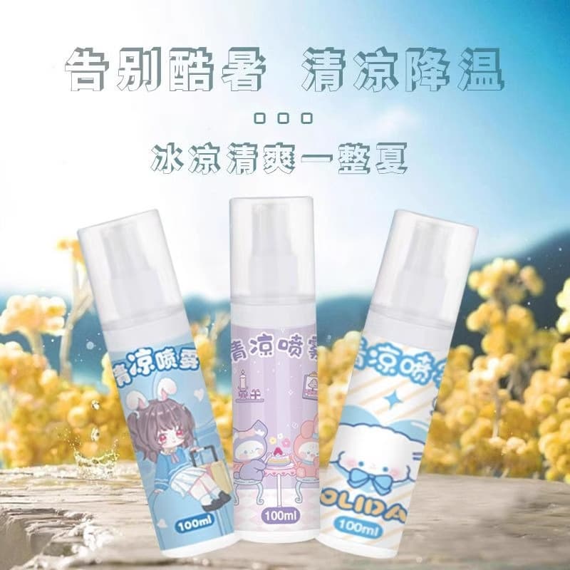 Cooling fast cool spray full body, aerosol for students 2