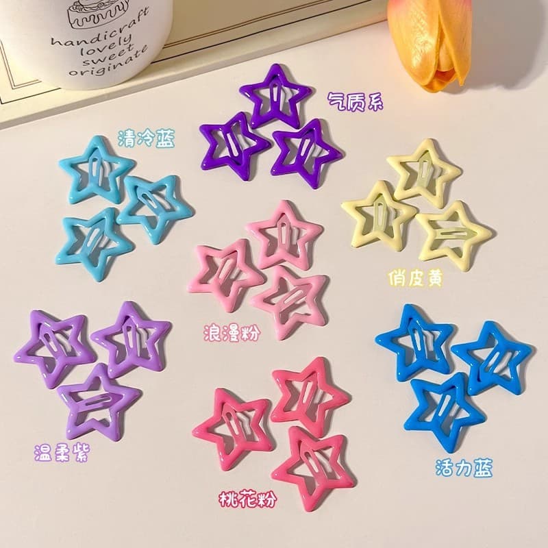 Hairgrip, hair accessory, bangs, cute children's hairpins, crab pin 4