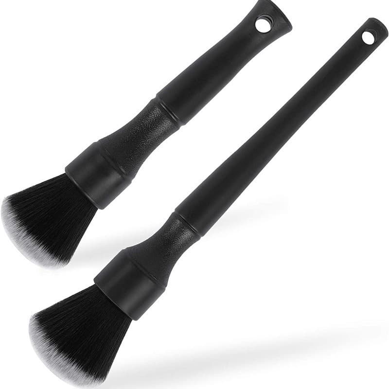 Car beauty air conditioning air outlet cleaning interior wheel hub gap details cleaning brush car wash brush tool mop brush 5