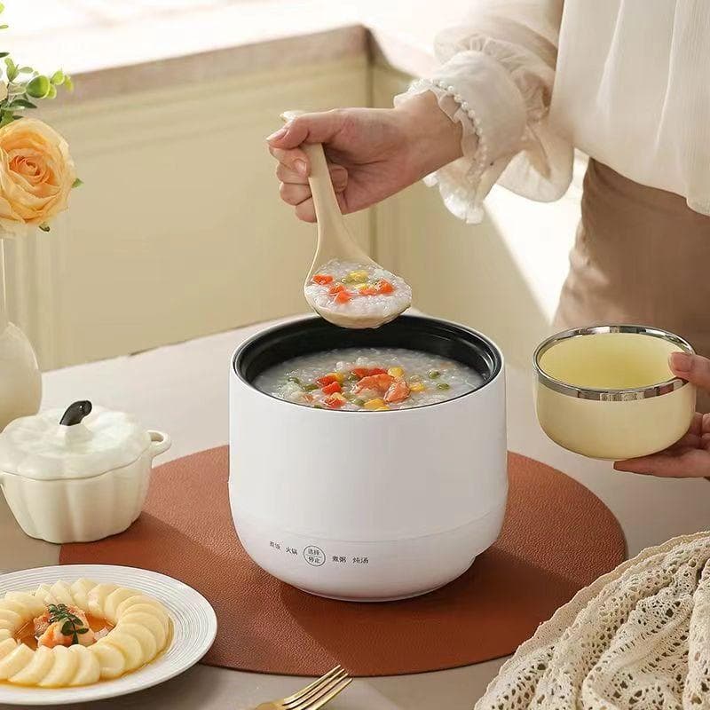 Mini rice cooker small intelligent multi -functional home dormitory electric heating non -stick pot rice cooker boiled rice cooker small electric pot 4