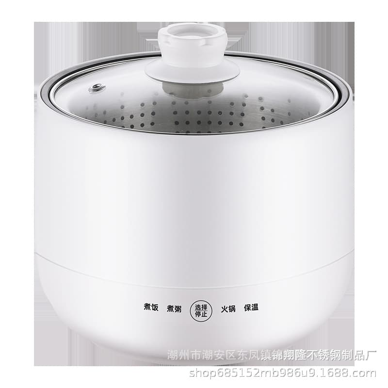 Mini rice cooker small intelligent multi -functional home dormitory electric heating non -stick pot rice cooker boiled rice cooker small electric pot 5