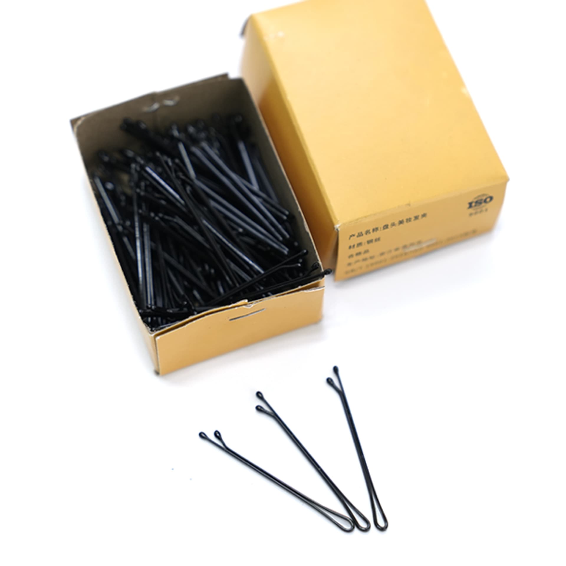 Plain strip retail makeup and styling special bride hairpin section hairpin paint clip studio small black clip one-line clip 5