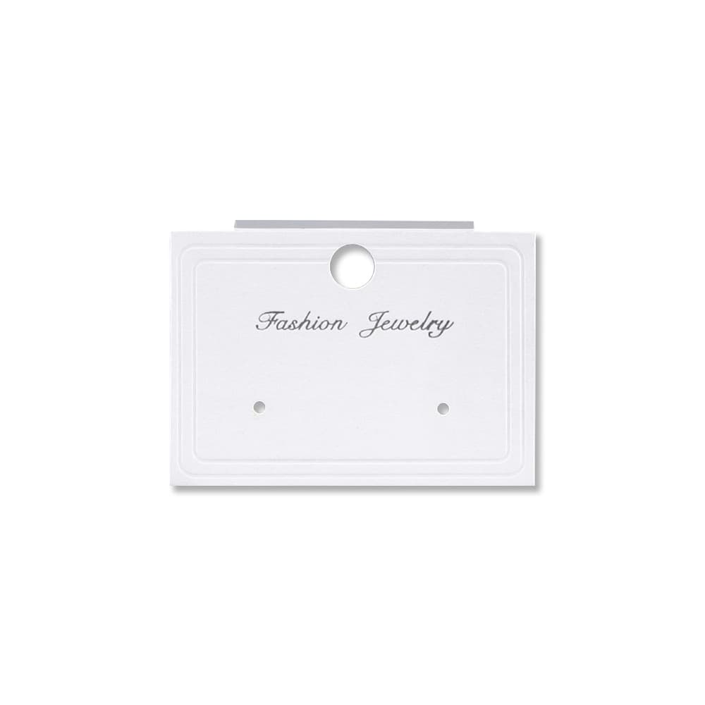 Fashion Jewelry PVC Earring Display Card - Waterproof 5