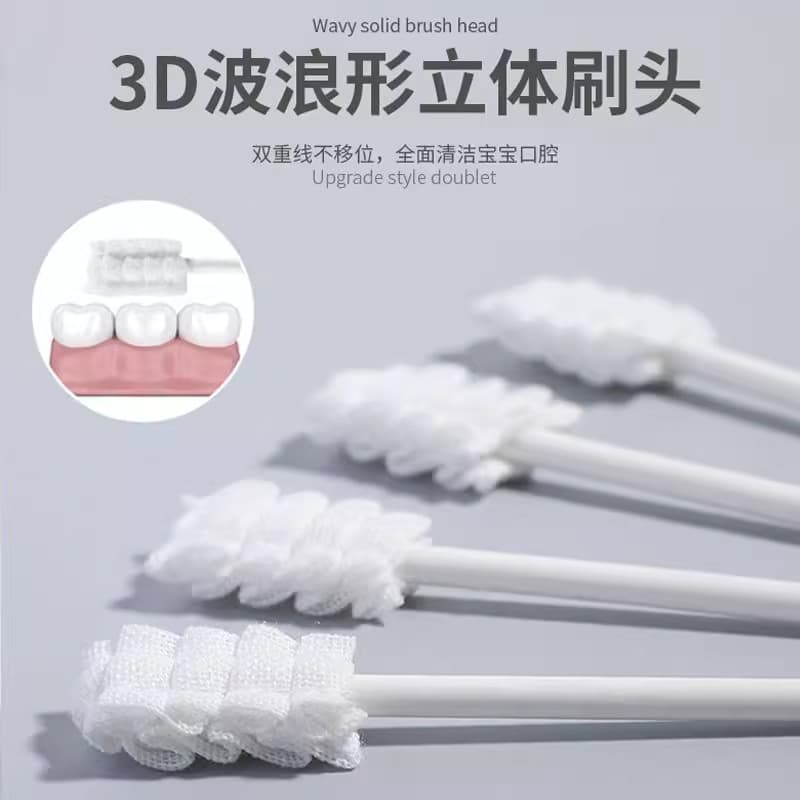Oral cotton cotton swabs for new born for baby, brush, children's medical toothbrush 2