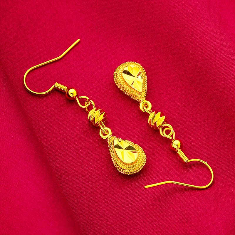 (Wholesale), (Cross-border trading), fashionable earrings with tassels drop-shaped, accessory 3