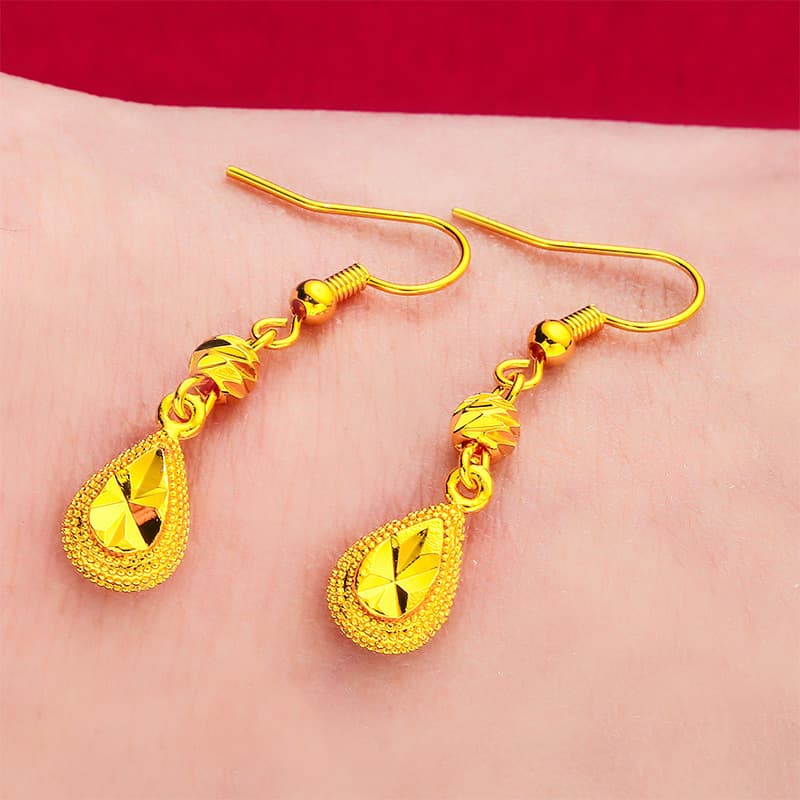 (Wholesale), (Cross-border trading), fashionable earrings with tassels drop-shaped, accessory 4