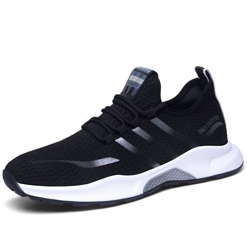 Trendy shoes new autumn breathable flying mesh internet celebrity trendy shoes Korean version men's sports casual comfortable running men's shoes 5