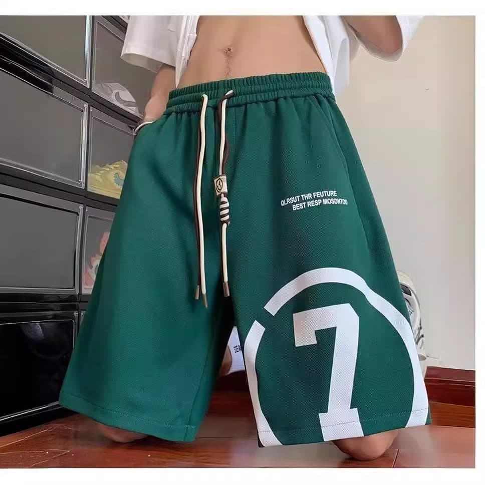 Summer shorts for leisure, universal beach basketball men's trousers, plus size 3