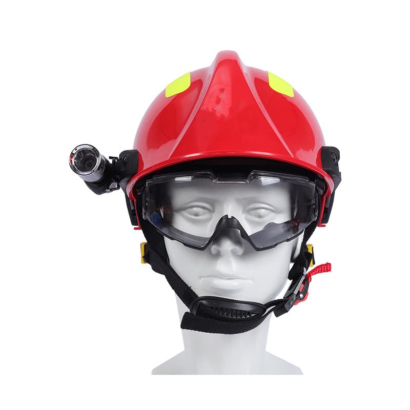 17 unified rescue helmets head protection safety helmets anti-smash and impact resistance with goggles fire rescue helmets 5