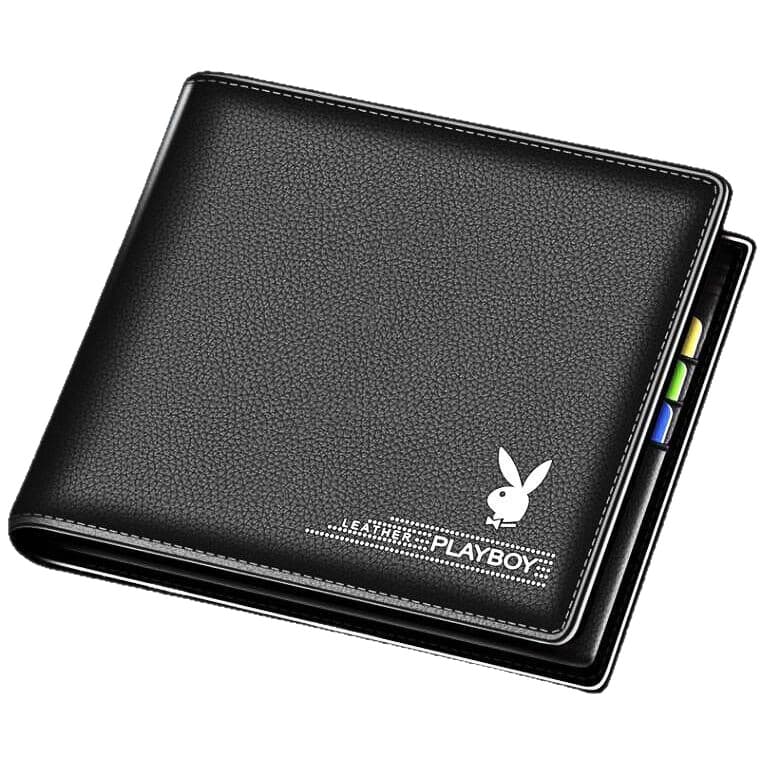 Playboy Men's Short Thin Wallet for Students 5