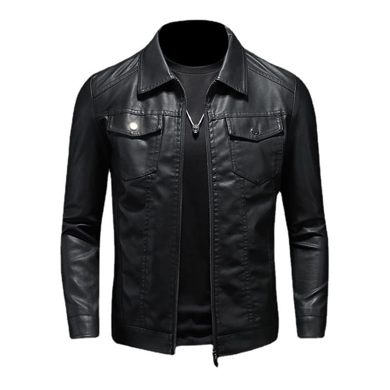 Autumn demi-season trend warm men's jacket, Collection Year 2024, Korean style 5
