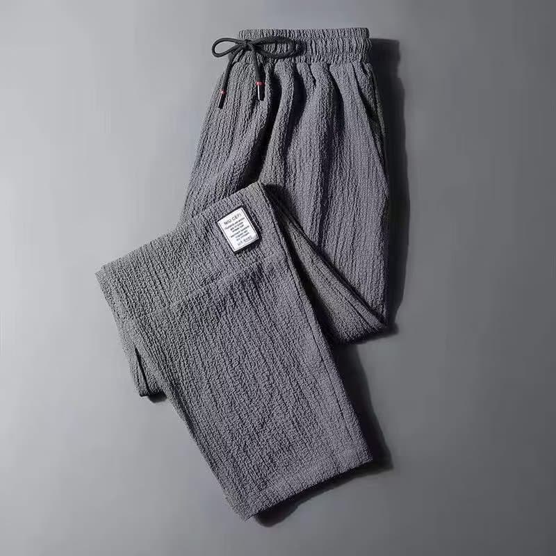 Summer silk thin trousers for leisure for work, suitable for spring and autumn, workwear 4