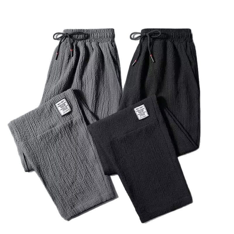 Summer silk thin trousers for leisure for work, suitable for spring and autumn, workwear 5