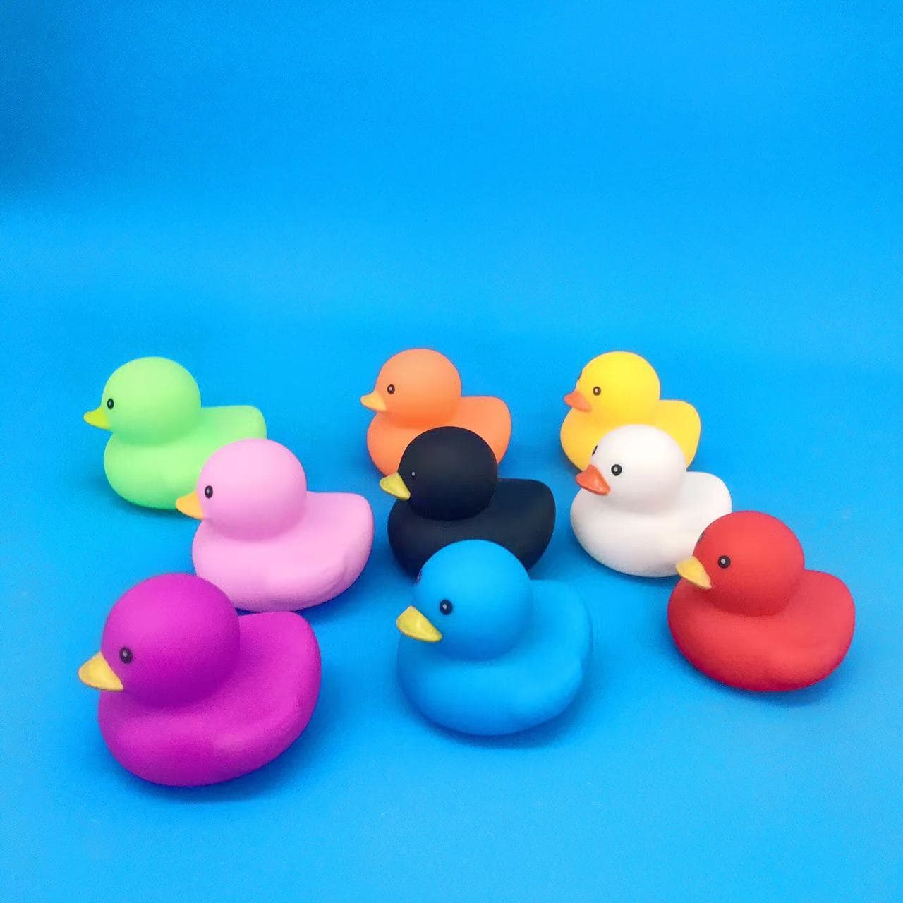 B.Duck, children's toy play in water, cartoon cute baby hygiene product for bath for swimming plastic, anti-stress, duck 4