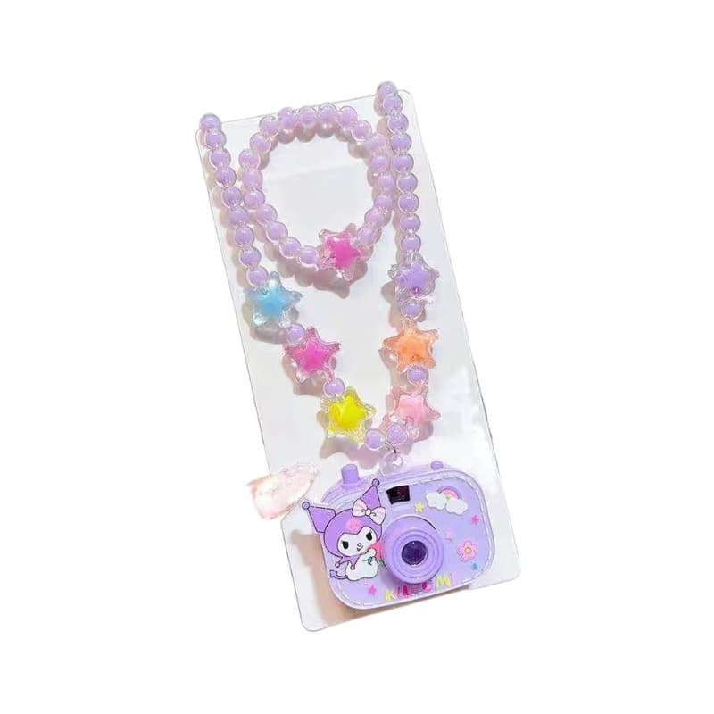 Cartoon small necklace, camera, cute children's toy, Birthday gift 5