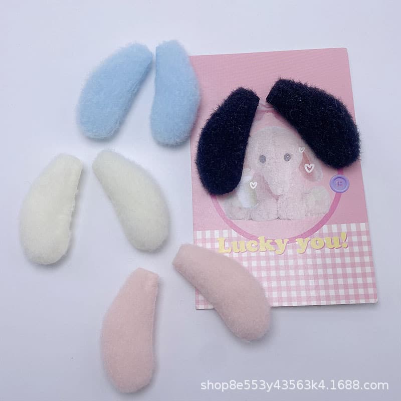 Double-sided plush children's headband, doll, decorative accessory, DIY 3