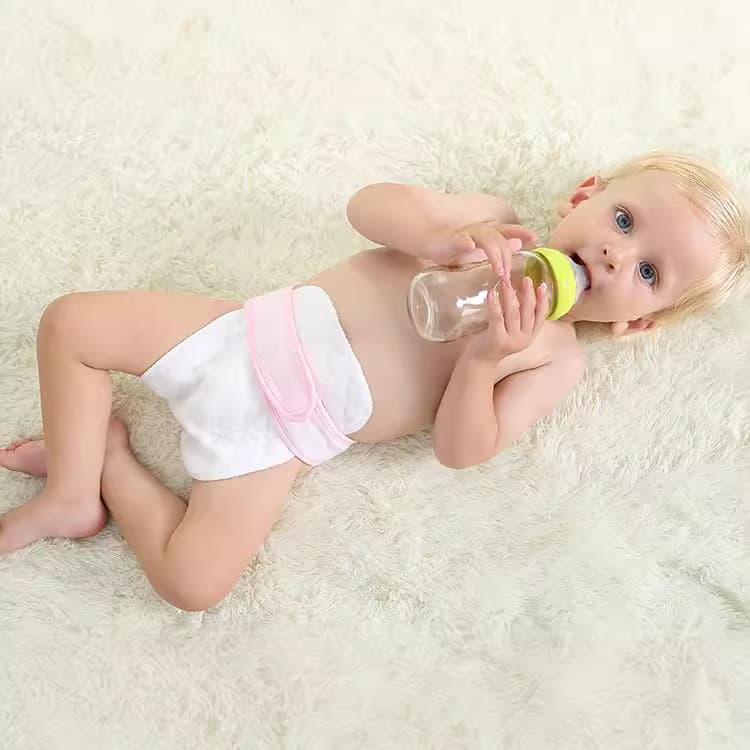 (Cross-border trading), white quilted children's diaper for new born for baby, washable 4