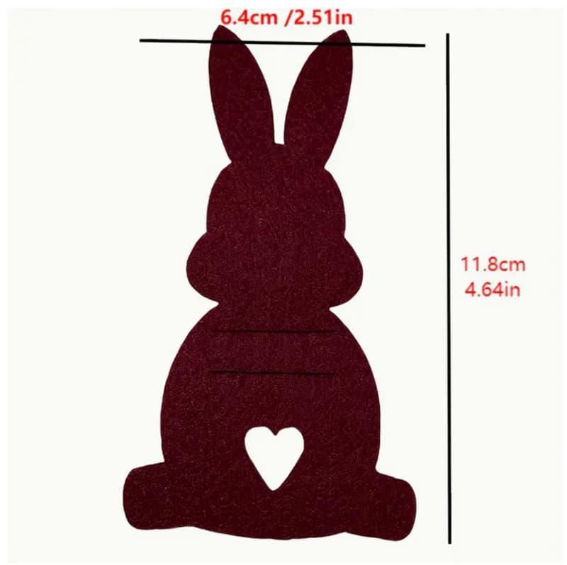 Wallet, rabbit, tableware, storage system, linen bag, Birthday gift 4