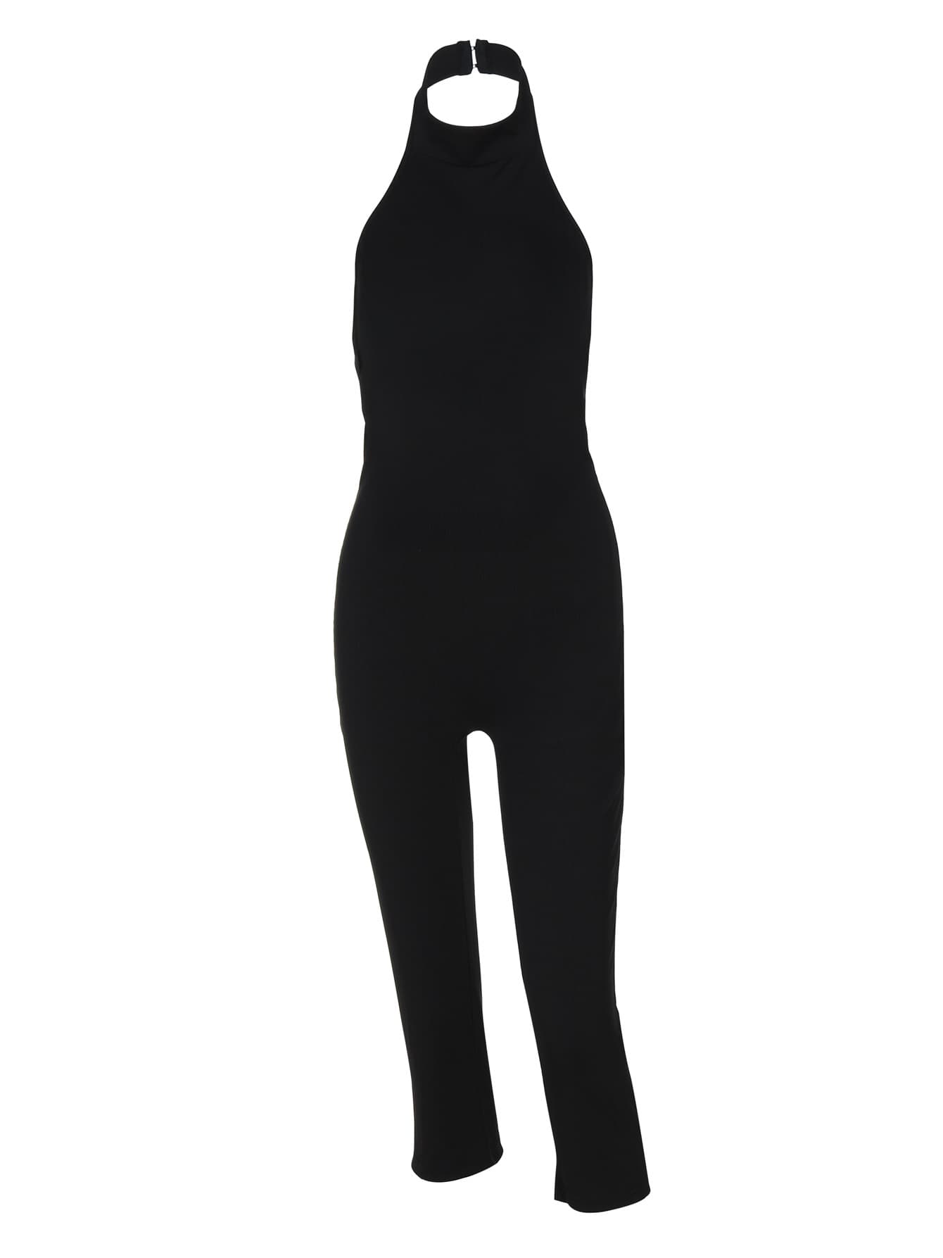 (Wholesale), summer solid color sexy overall sleevless, European style, Amazon, backless 5