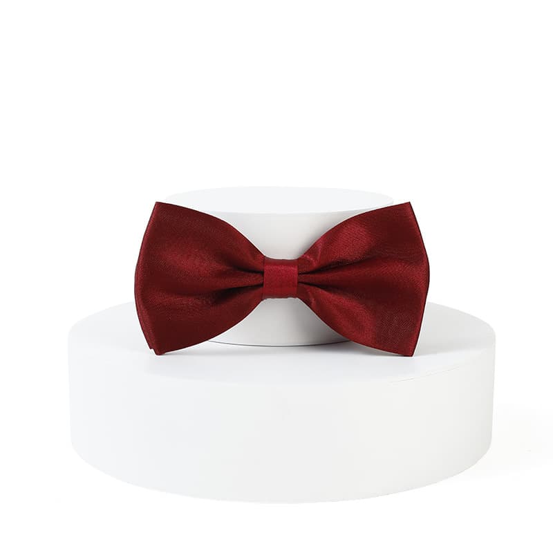 Brother, bow tie, burgundy black classic suit jacket with bow 3