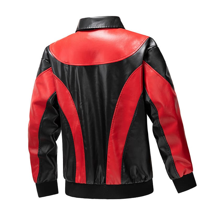(Cross-border trading), autumn trend polyurethane jacket, Korean style 4