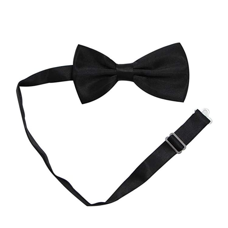 (Wholesale), solid color bow tie, black navy silk suit, (Physicals) 5