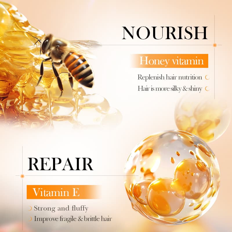(Cross-border trading), (Wholesale), vitaminised conditioner, essence, nutritious capsule, English 3