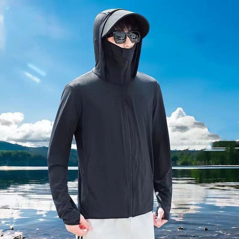 Ultra light sun protection clothing, summer breathable travel quick dry universal jacket, UV protection 2