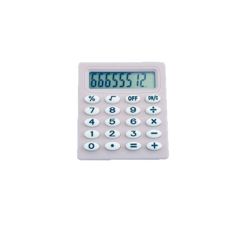 Small Sifang Calculator Macaron Color Student Stationery Arithmetic Pocket Mini 8-bit Mute Exam Small Calculator 5