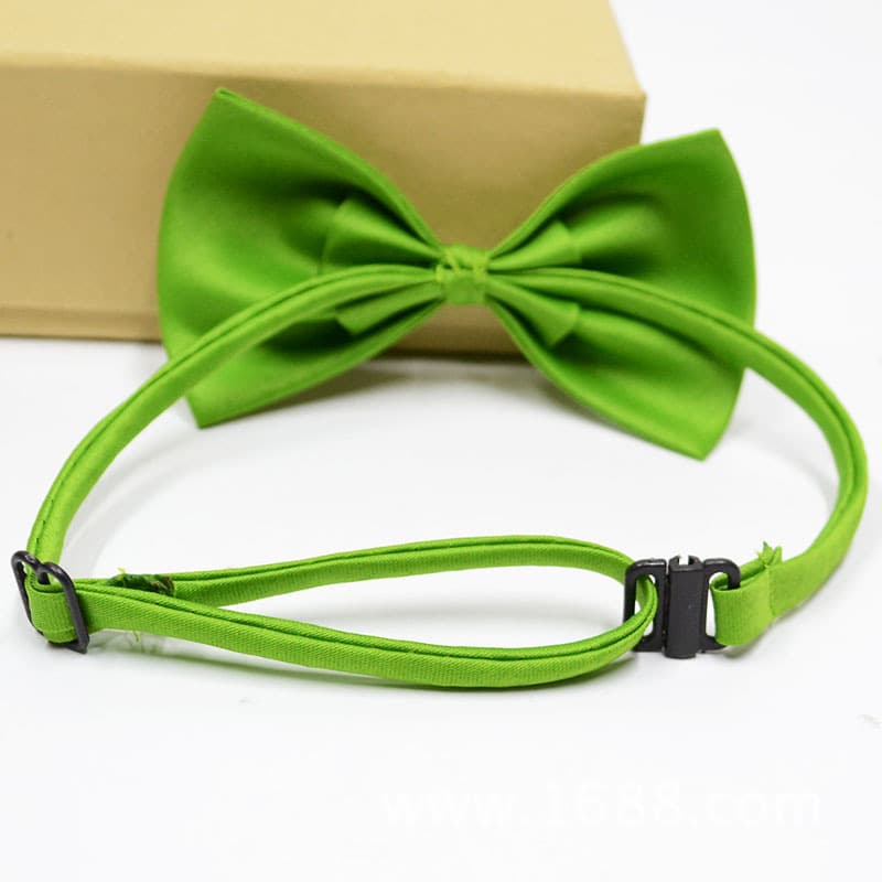 Children's bow tie, accessory lapel pin, polyester, (Physicals) 2