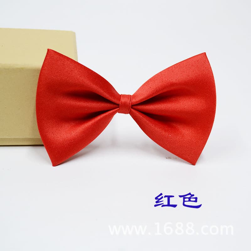 Children's bow tie, accessory lapel pin, polyester, (Physicals) 3