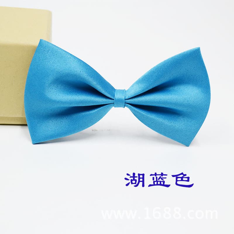 Children's bow tie, accessory lapel pin, polyester, (Physicals) 5