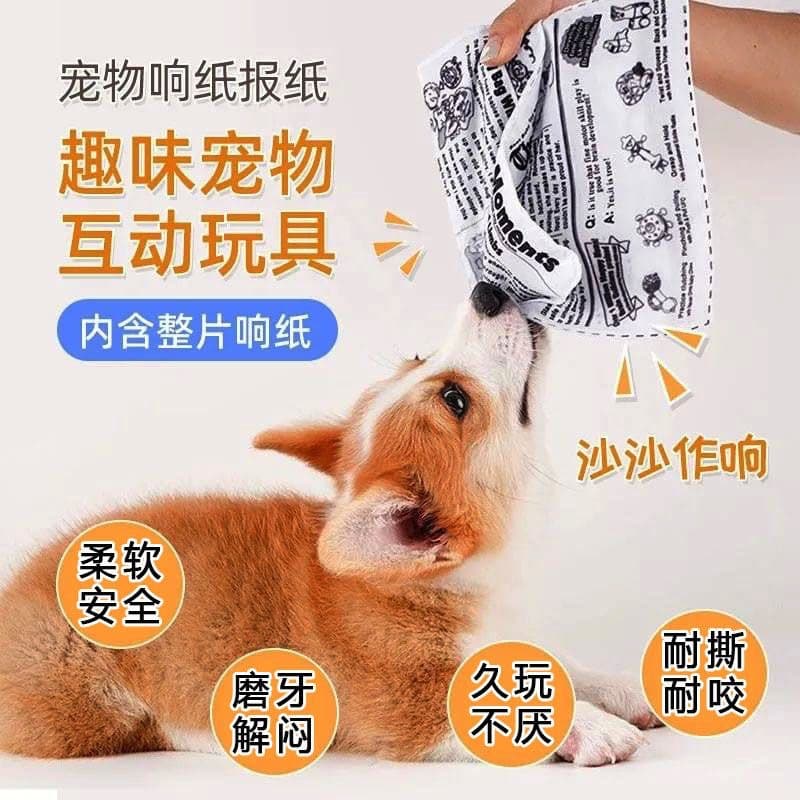 Pet dog toys toys to make sounds, newspapers, teeth grinding, small and medium-sized Teddy Corgi pet supplies 2